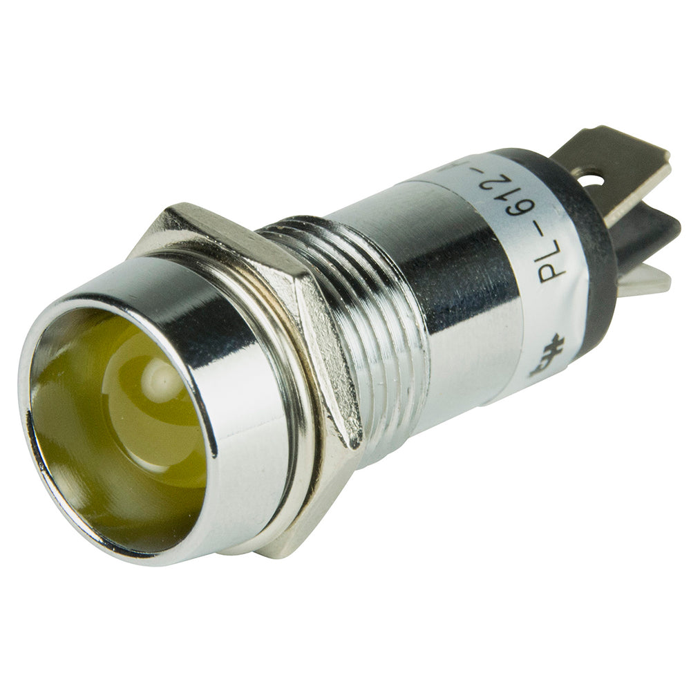 BEP LED Pilot Indicator Light  12V  Amber 1001101