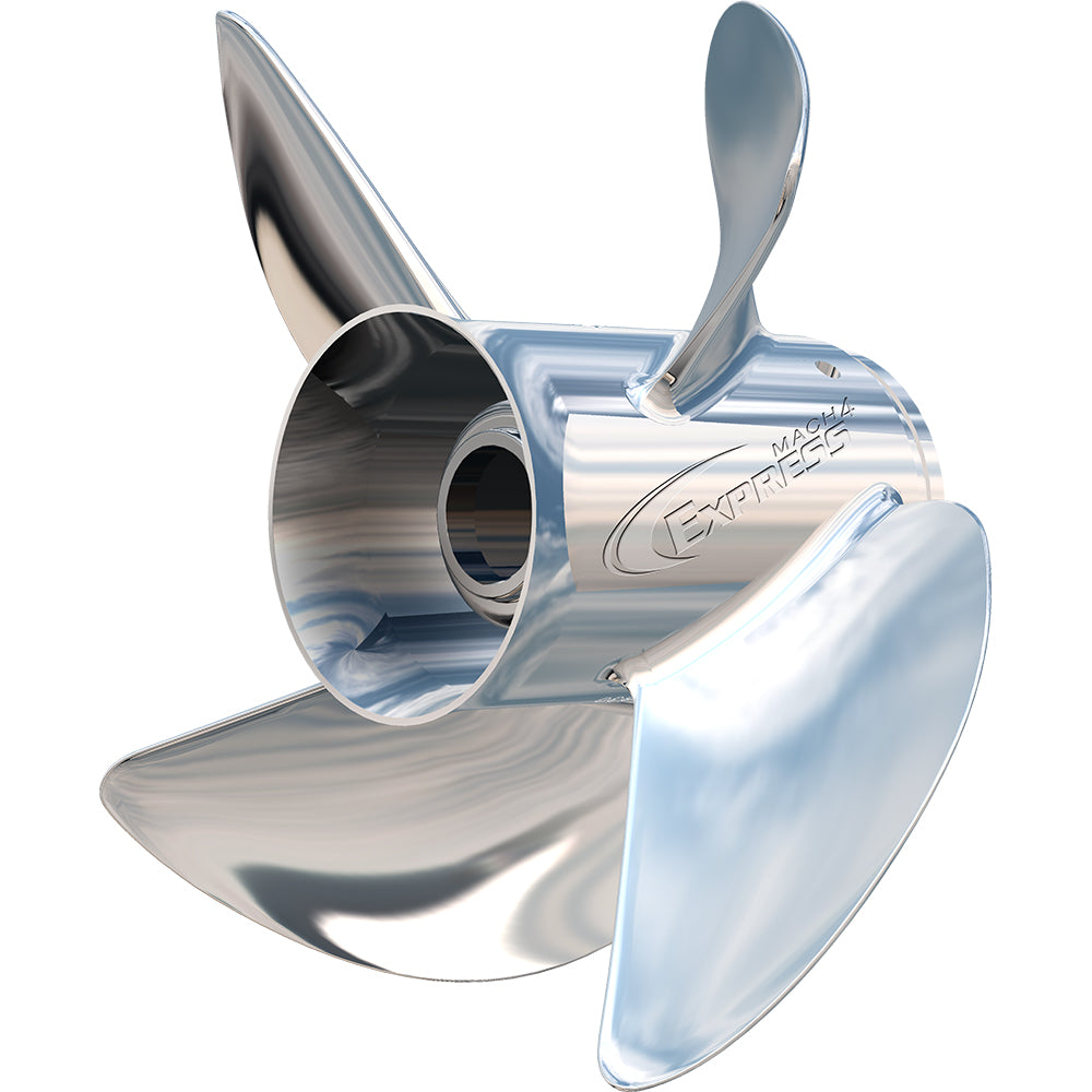 Turning Point Express Mach4  Left Hand  Stainless Steel Propeller  EX1EX214234L  4Blade  13 x 23 Pitch 31432340