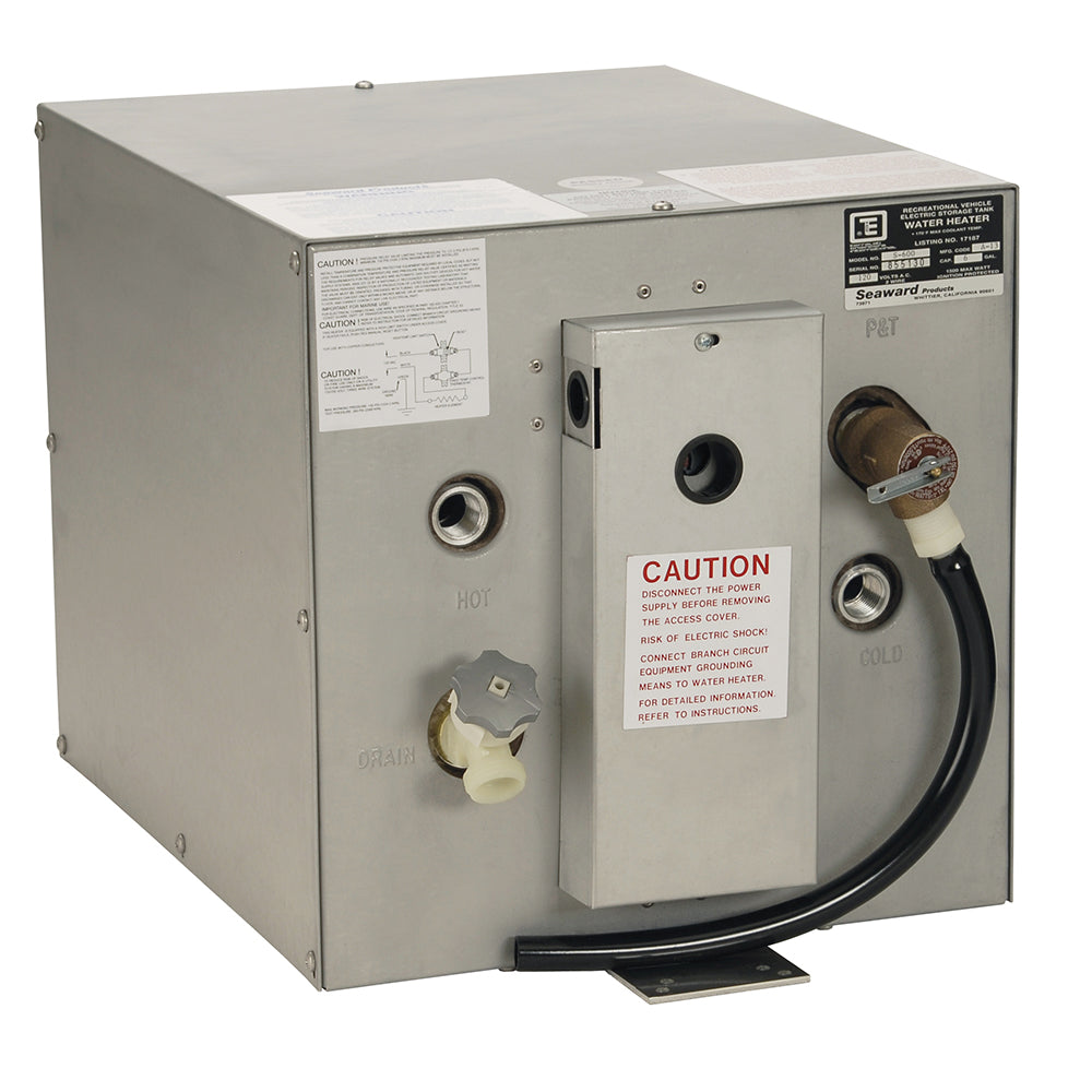 Whale Seaward 6 Gallon Hot Water Heater  Stainless Steel  240V  1500W S750E