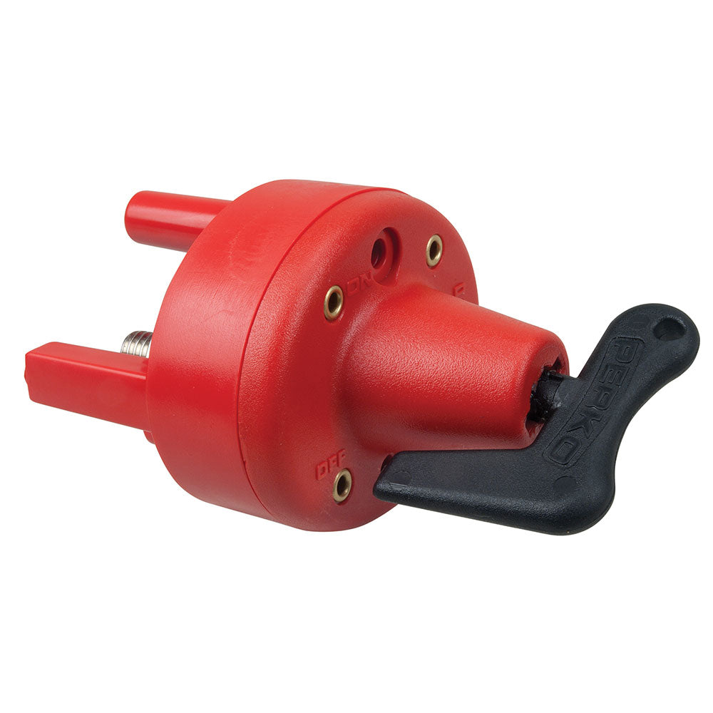 Perko Single Battery Disconnect Switch wMounting Ring  Legs  Bulkhead Mount 9621DP