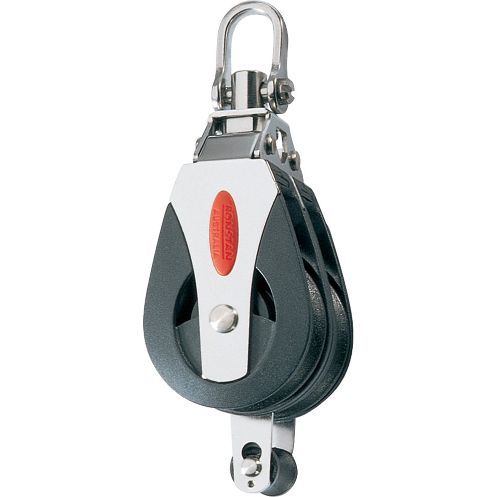 Ronstan Series 40 Ball Bearing Block  Double  Becket  Swivel Head RF40210