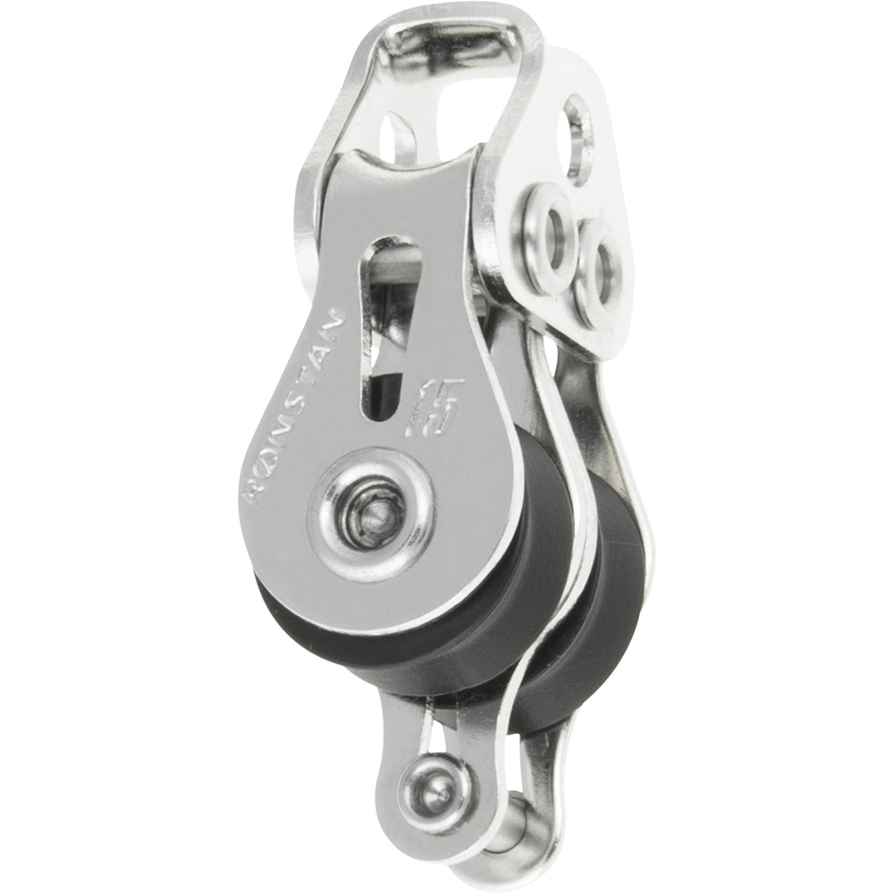 Ronstan Series 15 Ball Bearing Utility Block  Double Becket RF15212
