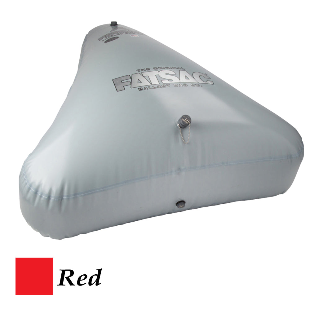 FATSAC Open Bow Triangle Fat Sac Ballast Bag  650lbs  Red W706RED