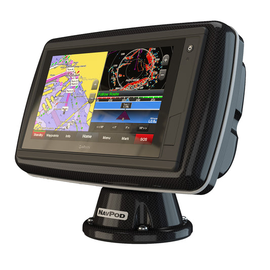 NavPod PowerPod PreCut fGarmin GPSMAP 942xs 942 922xs  922  Carbon Black PP450008C