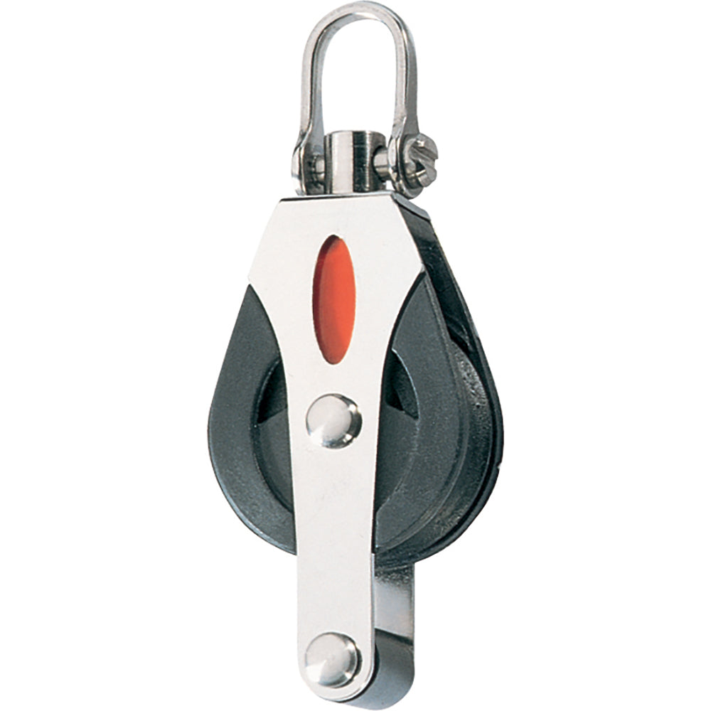 Ronstan Series 30 Utility Ball Bearing Block  Single Becket Swivel Shackle Head RF30110