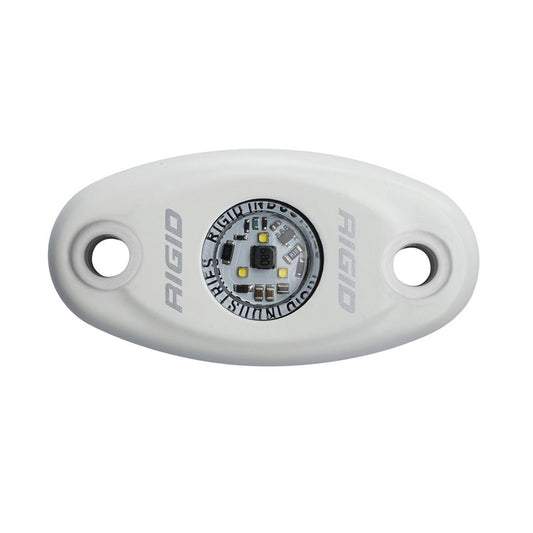 RIGID Industries ASeries High Power Single LED Light  Cool White 480213