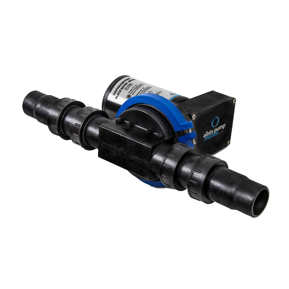 Albin Group Waste Water Diaphragm Pump 32L 85 GPM  12V 0301003