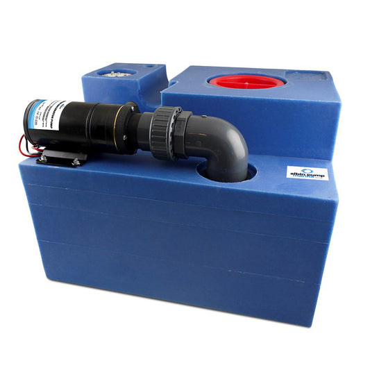 Albin Group 19 Gallon 72L Waste Water Tank CPL Macerator  12V 0302010