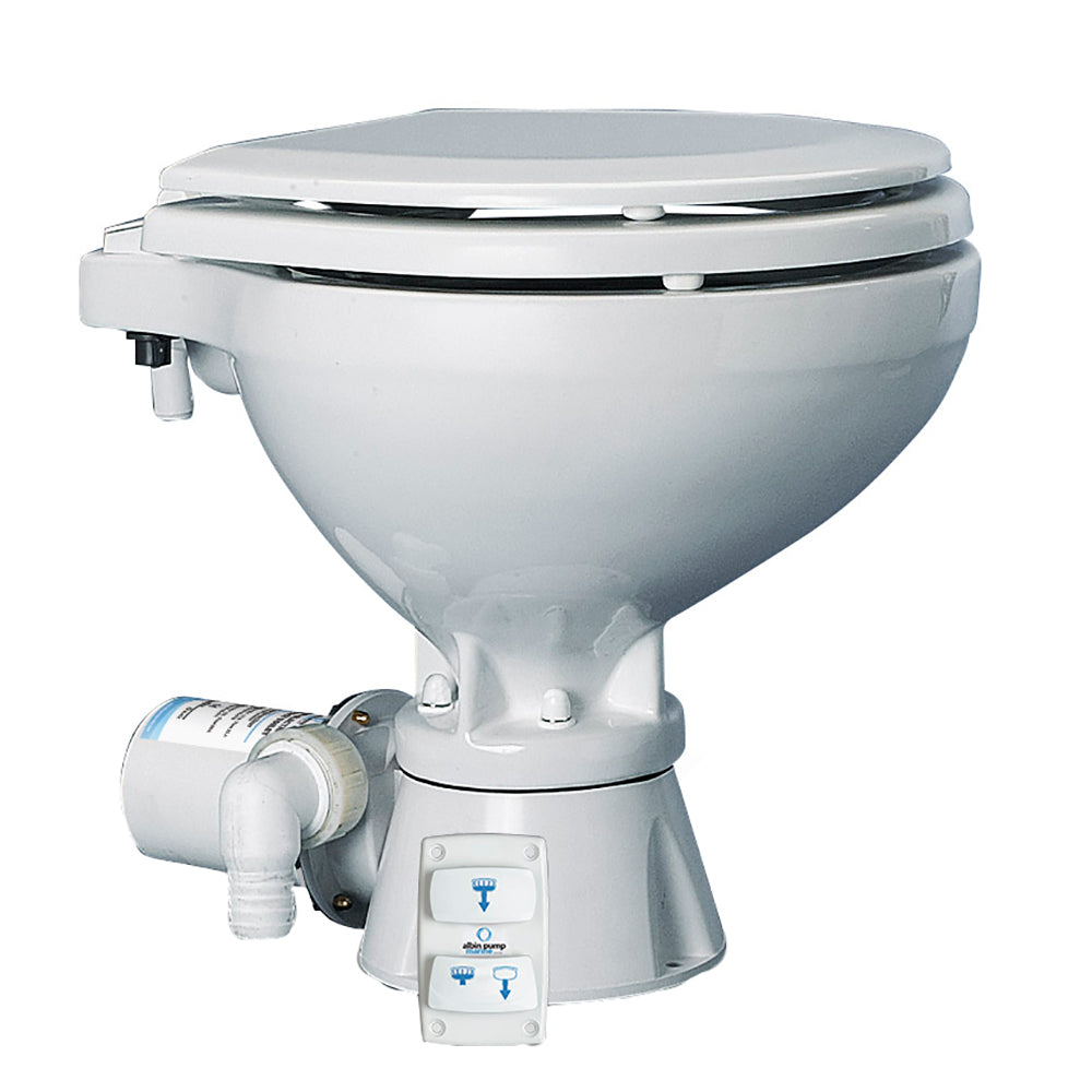 Albin Group Marine Toilet Silent Electric Compact  24V 0703011