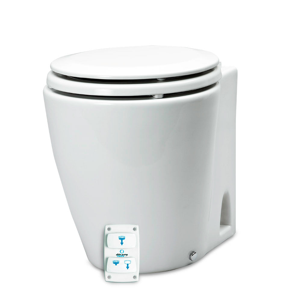 Albin Group Marine Design Marine Toilet Electric Silent  24V 0703046