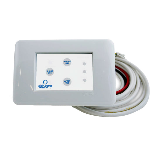 Albin Group Marine Digital Control Panel Silent Electric Toilet 0766024