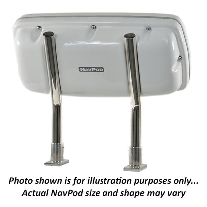 NavPod SystemPod PreCut fRaymarine AXIOM 9  1 Instrument 36 hole f95 Wide Guard PreCut fSurface Mount Using Rear