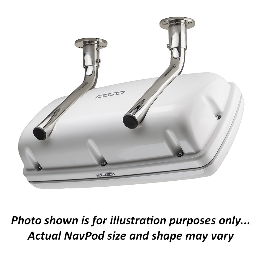 NavPod SystemPod PreCut fRaymarine AXIOM 9  1 Instrument 36 hole f95 Wide Guard PreCut fSurface Mount Using Rear