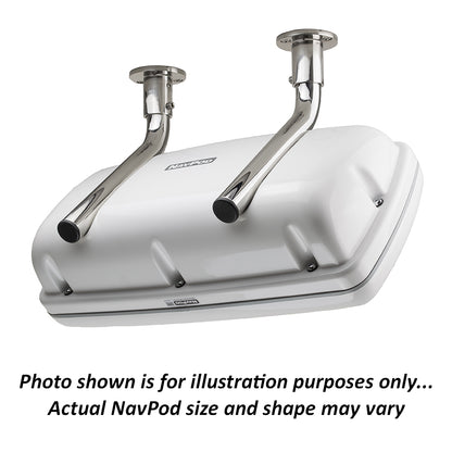 NavPod SystemPod PreCut fRaymarine AXIOM 9  1 Instrument 36 hole f95 Wide Guard PreCut fSurface Mount Using Rear