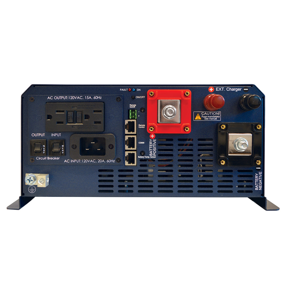 Samlex Evolution F Series 1200W 120V Pure Sine Wave InverterCharger w24V Input  40 Amp Charger EVO1224F