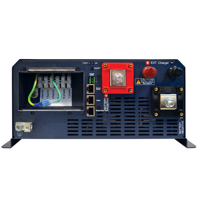 Samlex Evolution F Series 1200W 120V Pure Sine Wave InverterCharger w24V Input  40 Amp Charger wHard Wiring EVO1224FHW