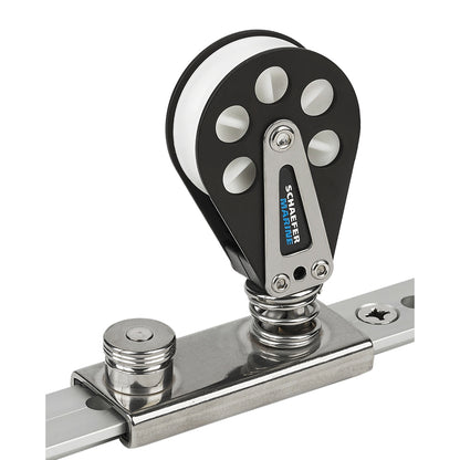 Schaefer Spring LoadedLined SlideAluminum f114 TTrack 70492