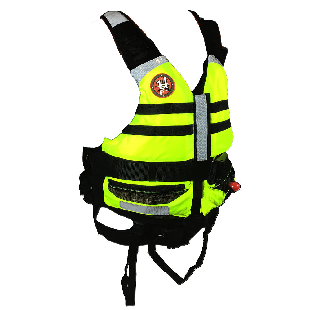 First Watch SWV100 Rescue Swimmers Vest  HiVis Yellow SWV100HV