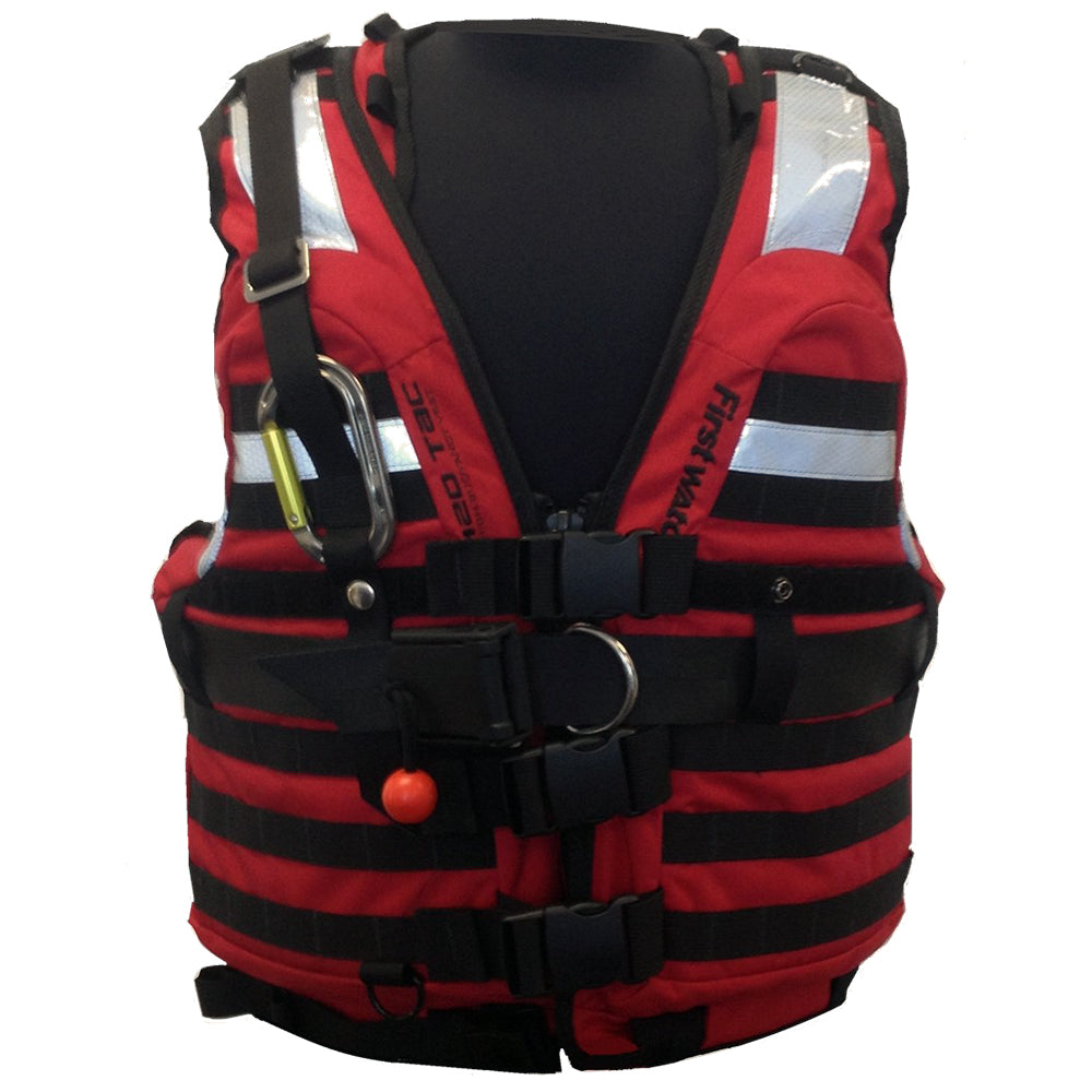 First Watch HBV100 High Buoyancy Rescue Vest  RedBlack  XL to 3XL HBV100RDXL3XL