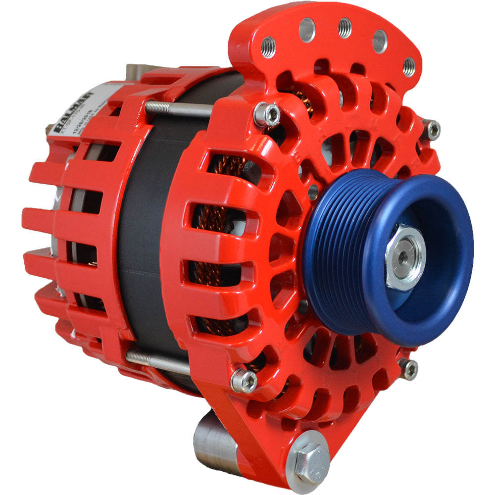 Balmar Alternator 12 Single Foot J10 Serpentine Pulley  170A  12V XTSF170J10