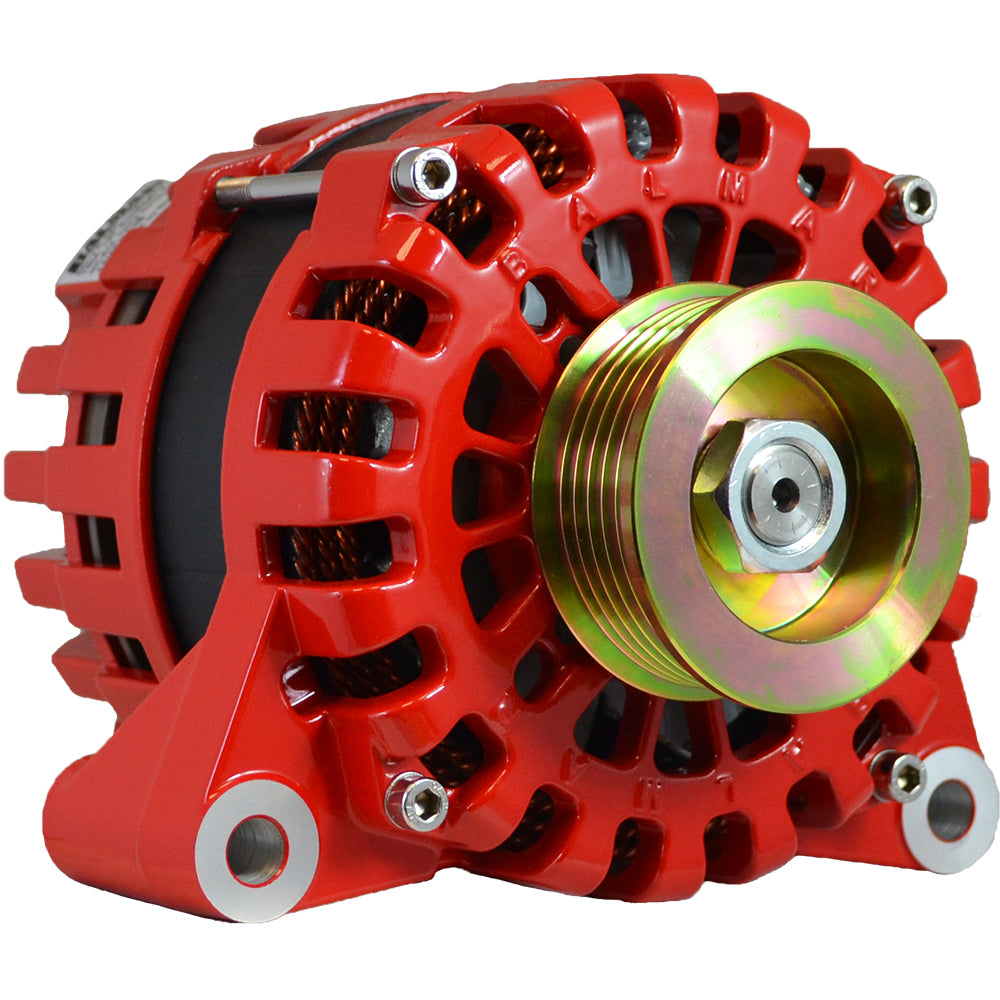 Balmar Alternator Vortec Internal Reg K6 Serpentine Pulley  170A  12V XTVT170IR