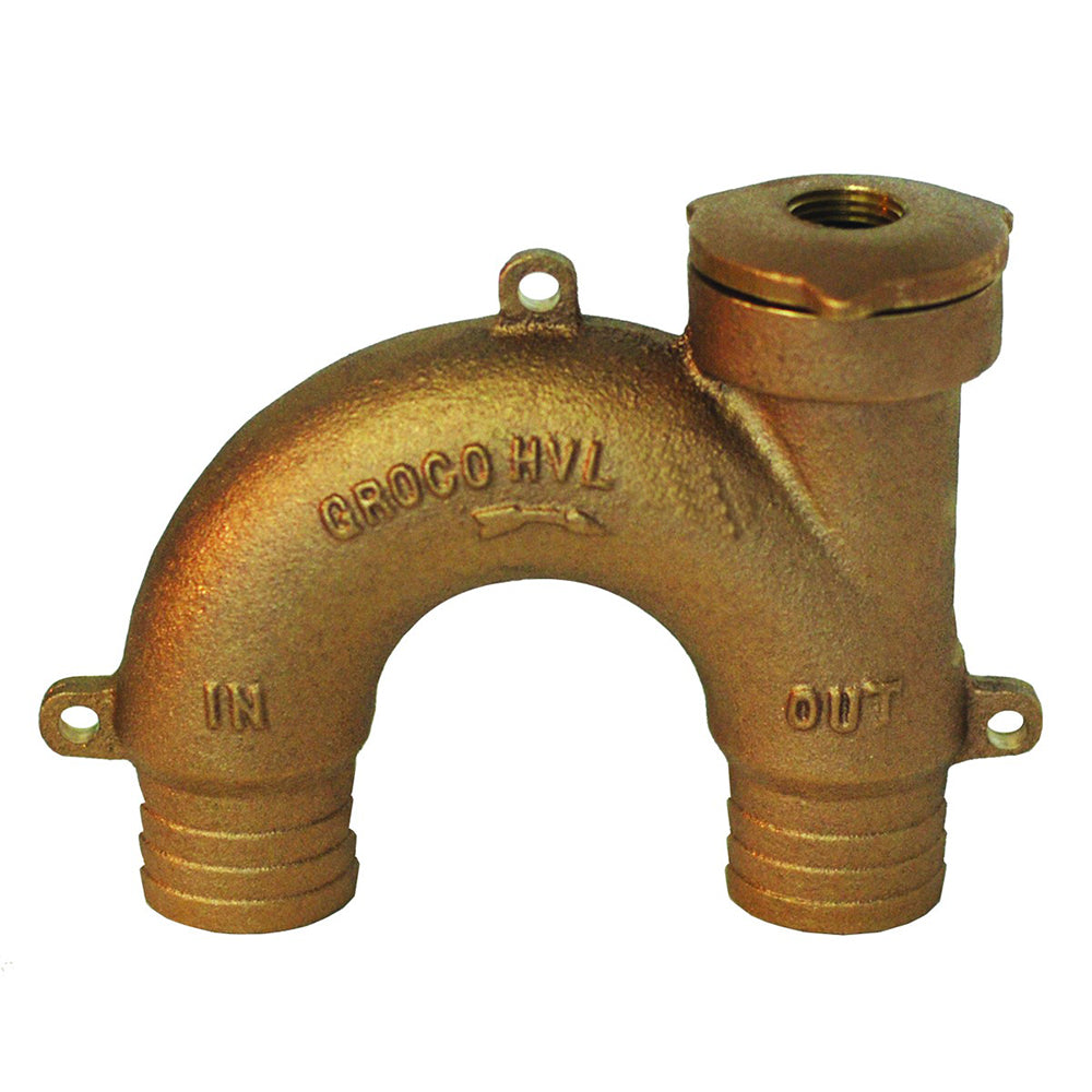 GROCO Bronze Vented Loop  34 Hose HVL750