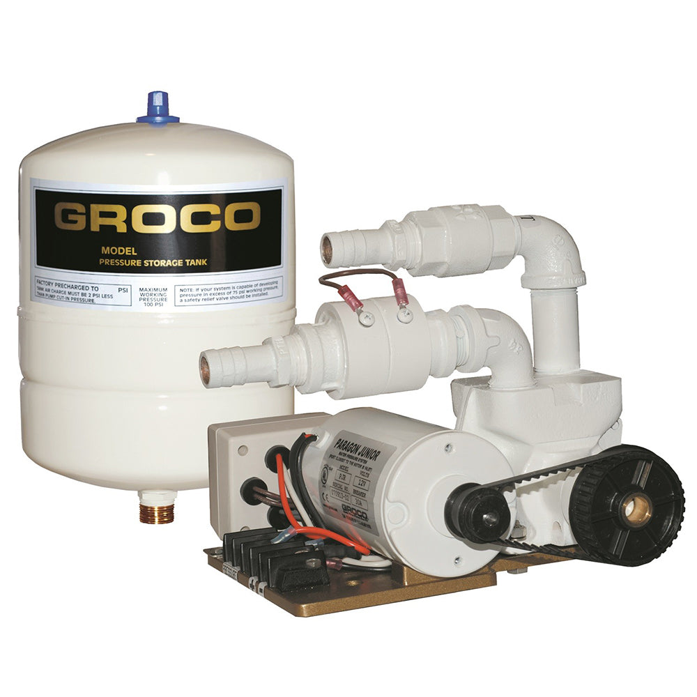GROCO Paragon Junior 24v Water Pressure System  1 Gal Tank  7 GPM PJRA 24V