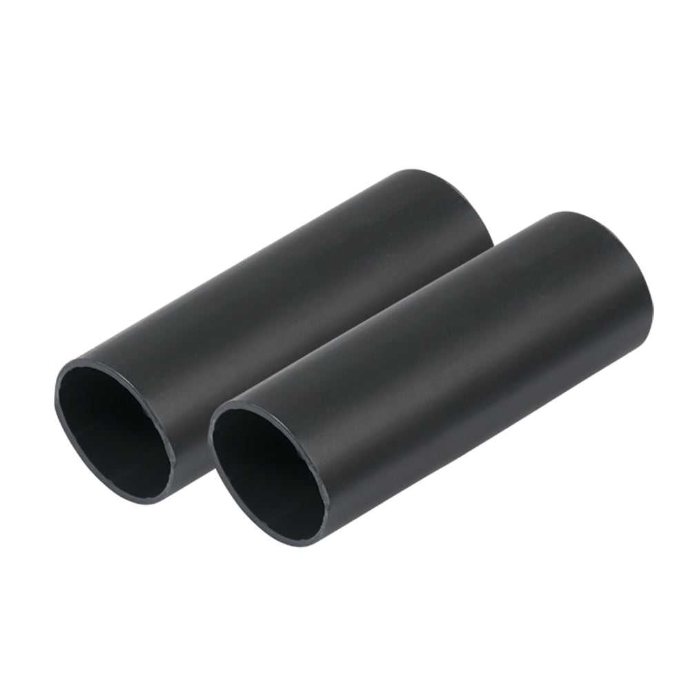Ancor Battery Cable Adhesive Lined Heavy Wall Battery Cable Tubing BCT  1 x 6  Black  2 Pieces 327106