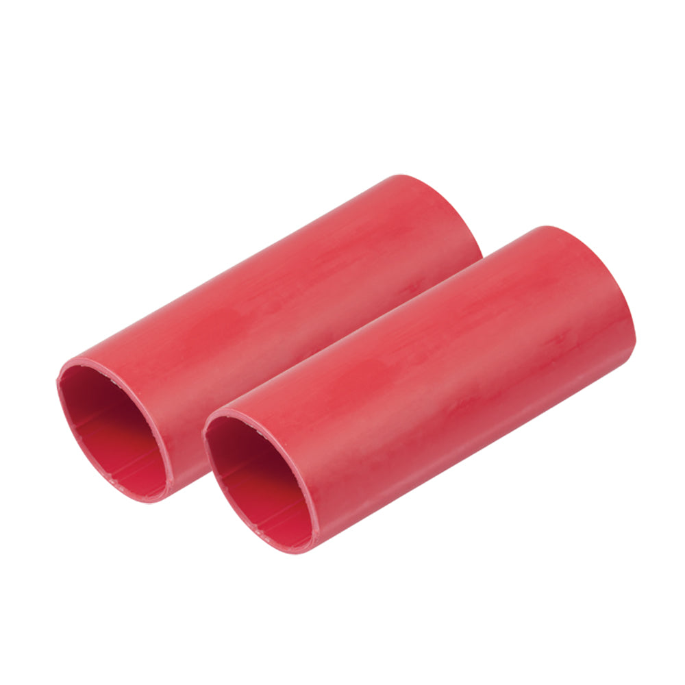 Ancor Battery Cable Adhesive Lined Heavy Wall Battery Cable Tubing BCT  1 x 3  Red  2 Pieces 327603