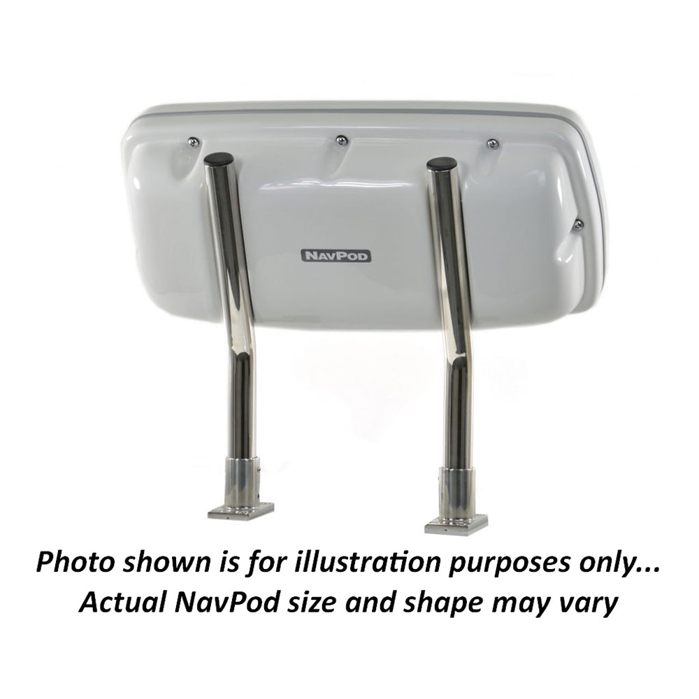 NavPod SystemPod PreCut fGarmin GPSMAP 942xs 942 922xs  922  2 Instruments 36 Holes f95 Wide Guard GP108024