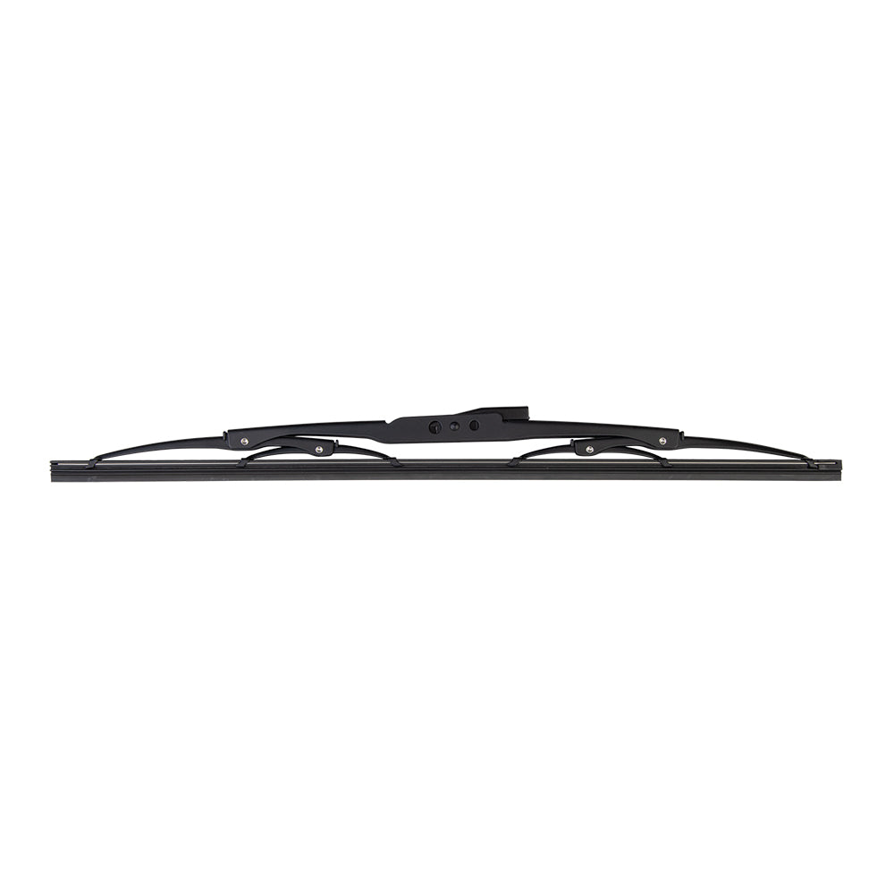 Marinco Deluxe Stainless Steel Wiper Blade  Black  12 34012B