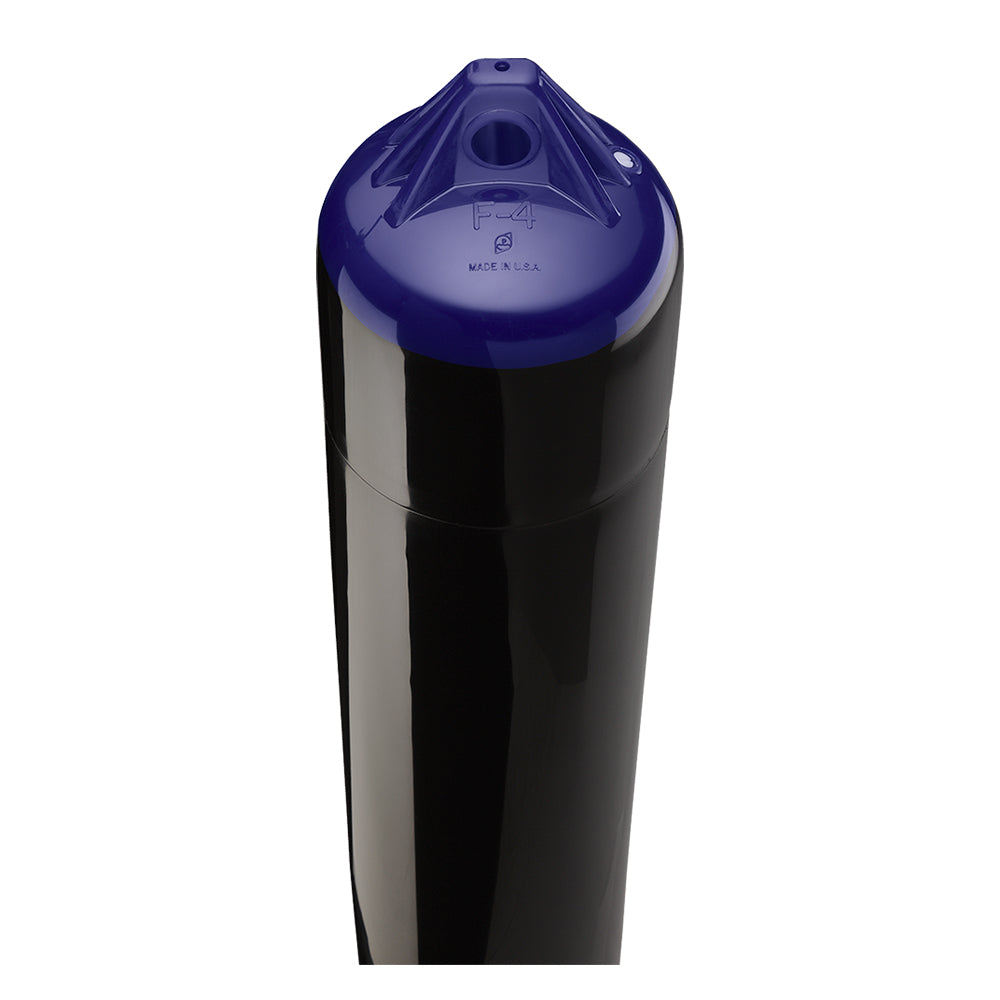 Polyform F4 Twin Eye Fender 85 x 405  Black F4 BLACK