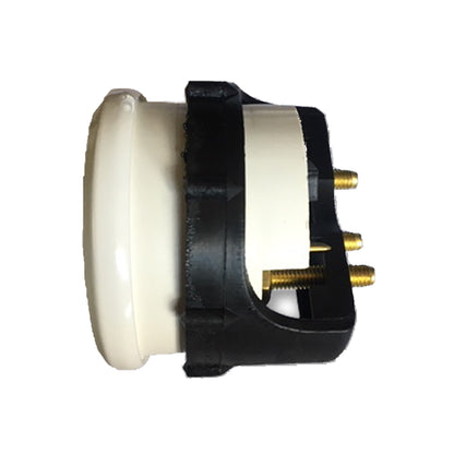 Faria Dress White 2 Cylinder Head Temperature Gauge 60  220 F 13113