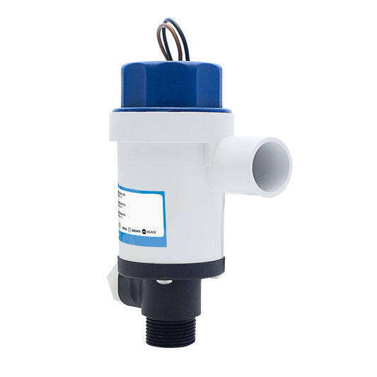 Albin Group Twinport Aerator Pump  1100 GPH  12V 0105076