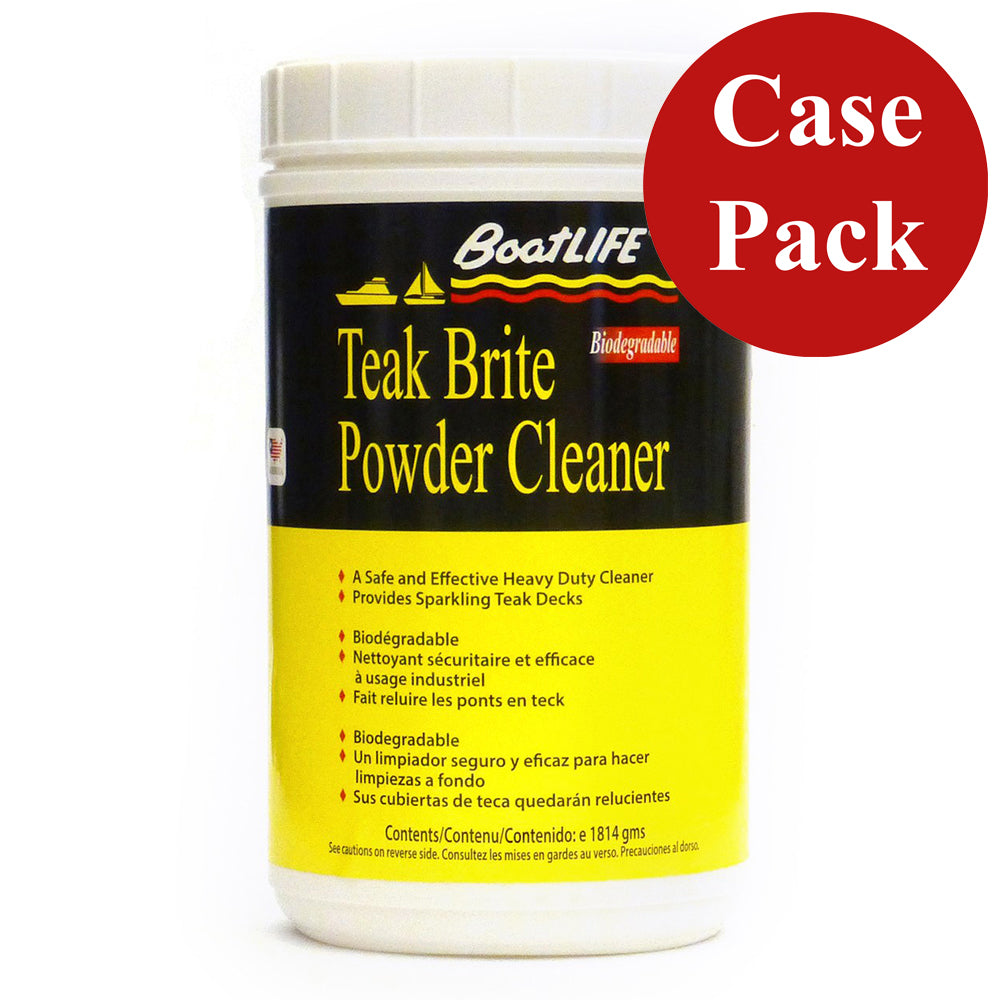 BoatLIFE Teak Brite Powder Cleaner  Jumbo  64oz Case of 12 1185CASE