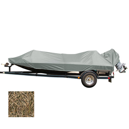 Carver Performance PolyGuard StyledtoFit Boat Cover f165 Jon Style Bass Boats  Shadow Grass 77816CSG