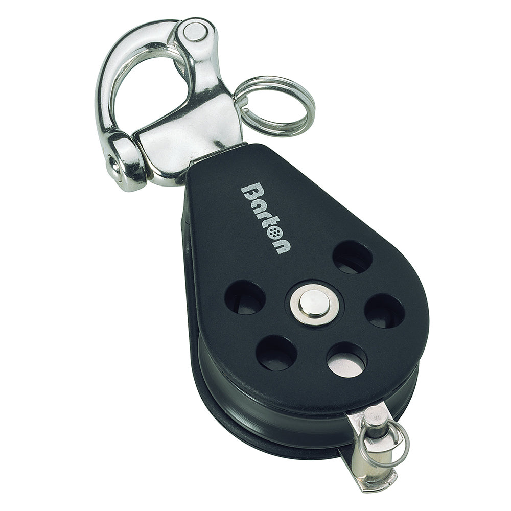Barton Marine Series 3 Single Snap Shackle  Becket Block  45mm N03 141
