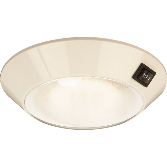 SeaDog White Plastic LED Dome Light 4 DayNight  ClearRed Bulb 4017571