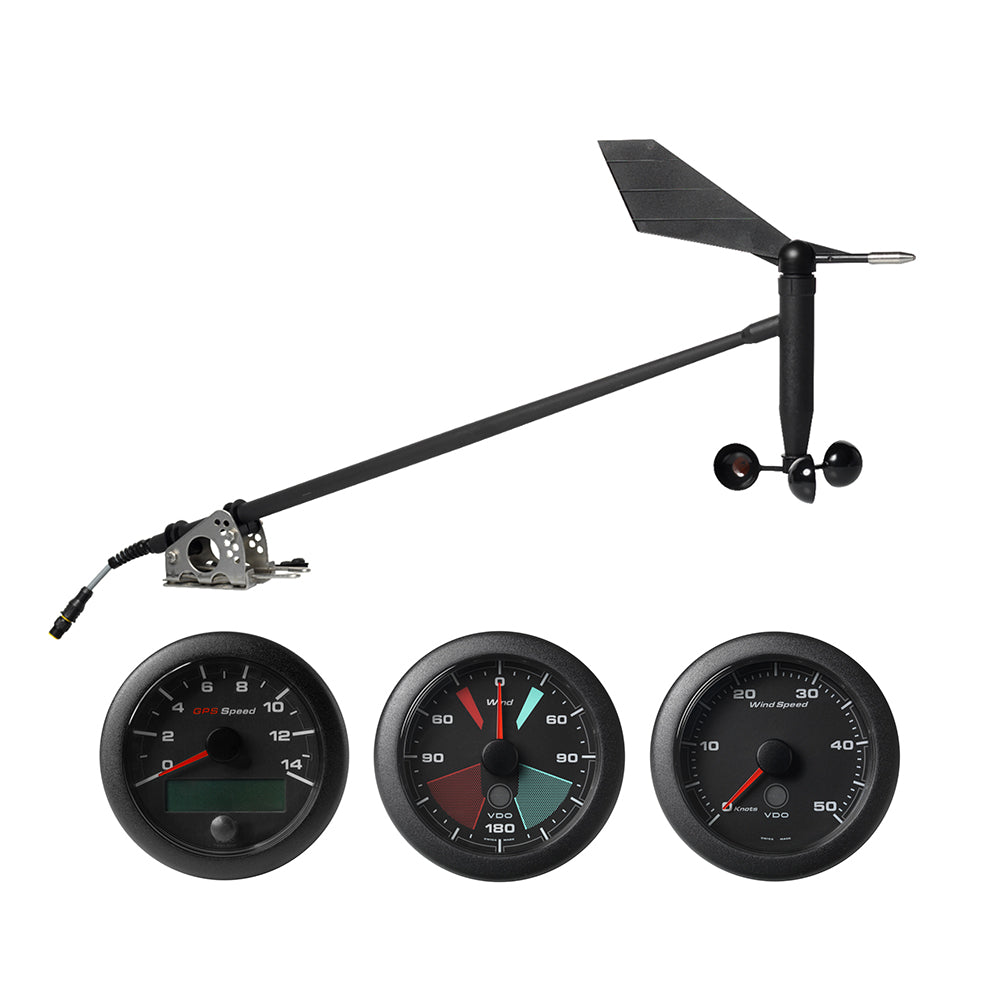 Veratron NMEA 2000 Sailing Kit wOceanLink GPS Speedometer Wind Sensor Wind Angle  Wind Speed Gauge A2C3935310001