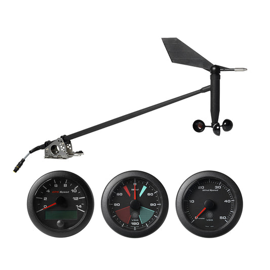 Veratron NMEA 2000 Sailing Kit wOceanLink GPS Speedometer Wind Sensor Wind Angle  Wind Speed Gauge A2C3935310001