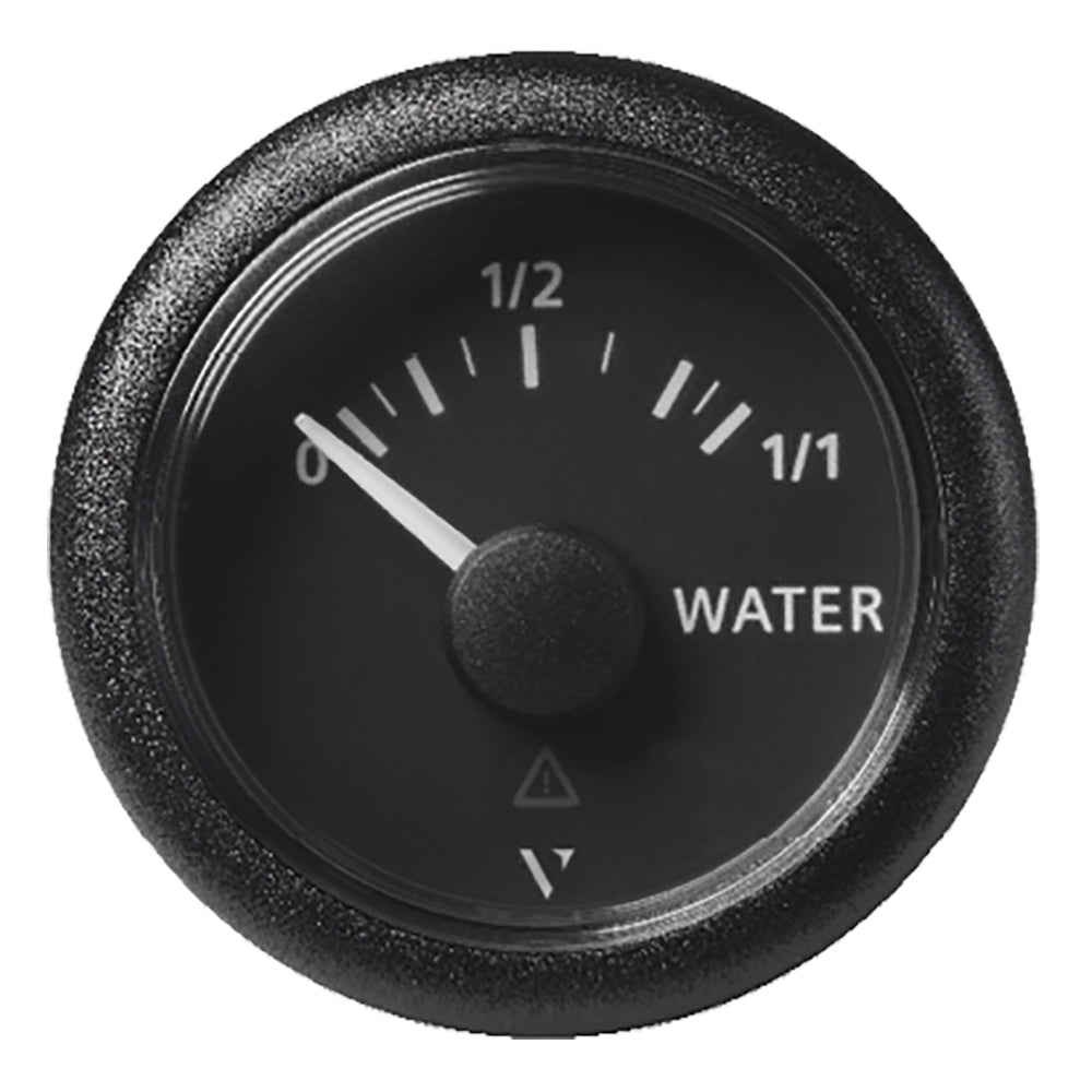 Veratron 52MM 2116 ViewLine Fresh Water Resistive  3 to180 OHM  Black Dial  Round Bezel A2C59514097