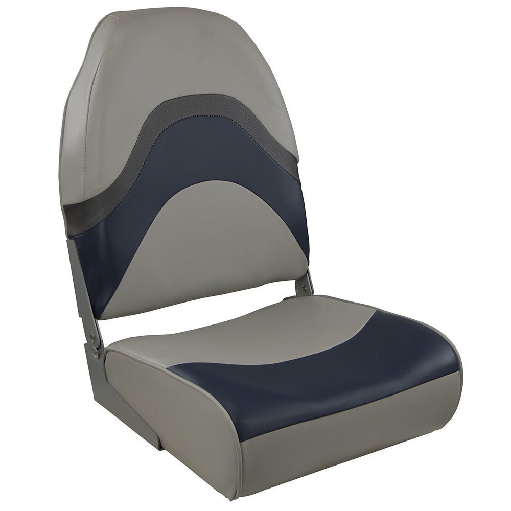 Springfield Premium Wave Folding Seat  GreyBlue wMeteor Stripe 1062031