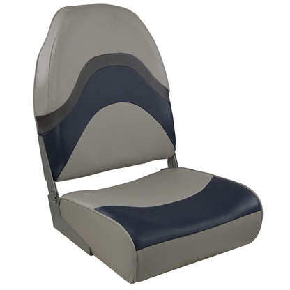 Springfield Premium Wave Folding Seat  GreyBlue wMeteor Stripe 1062031