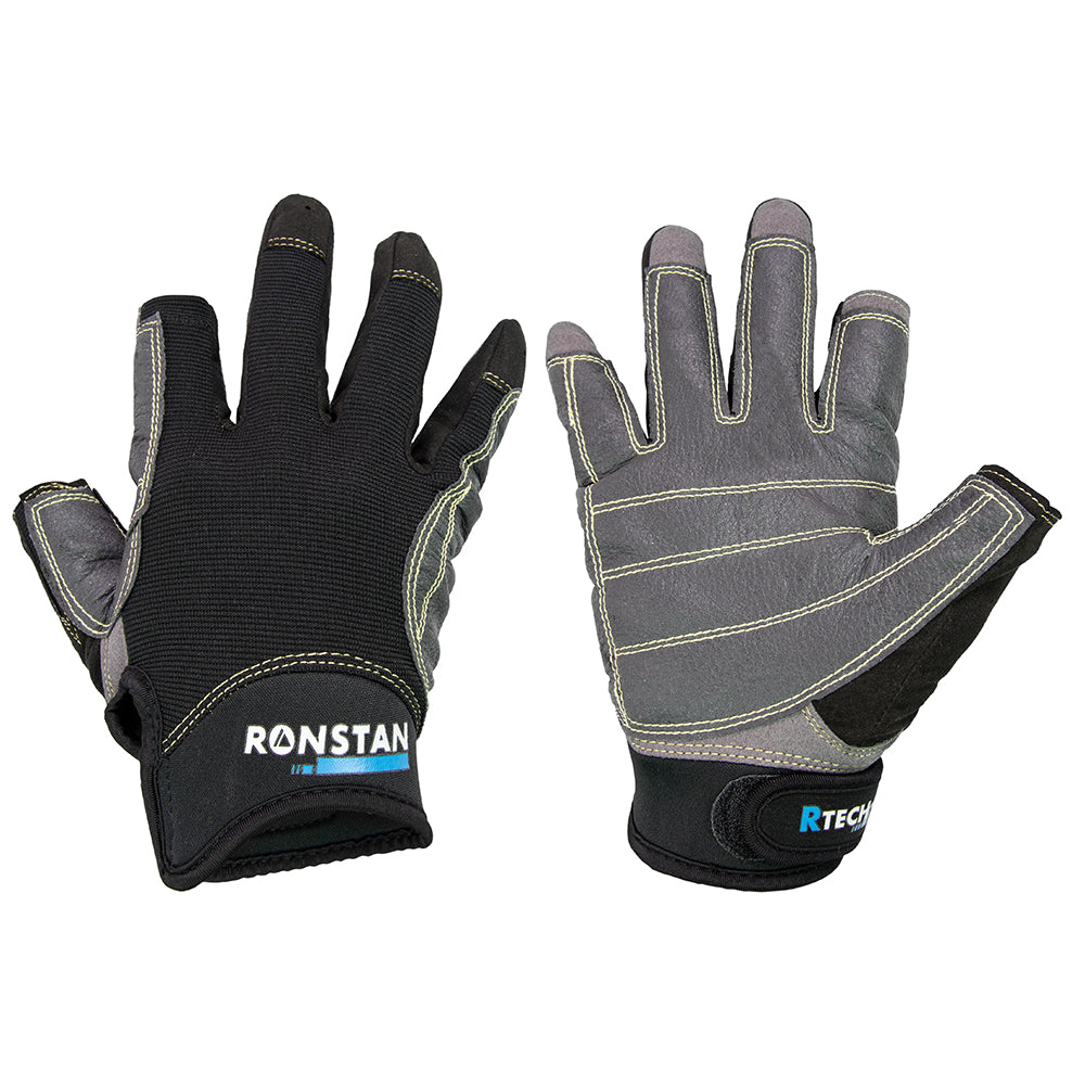 Ronstan Sticky Race Gloves  3Finger  Black  XXS CL740XXS