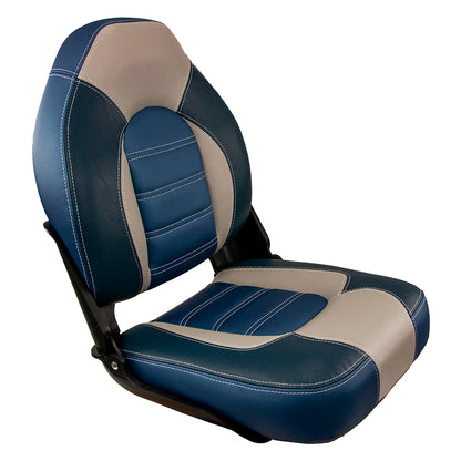Springfield Skipper Premium HB Folding Seat  BlueGrey 1061069B