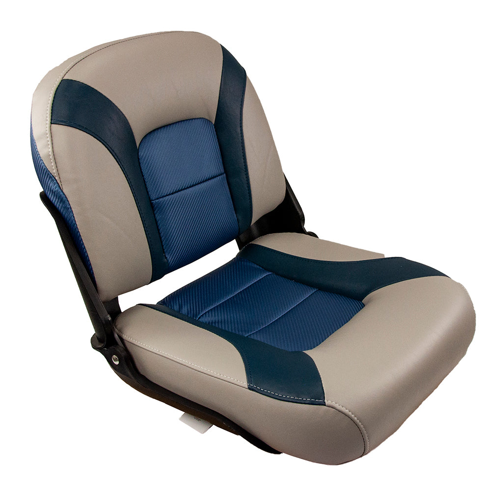 Springfield Skipper Premium LB Folding Seat  BlueGrey 10610791
