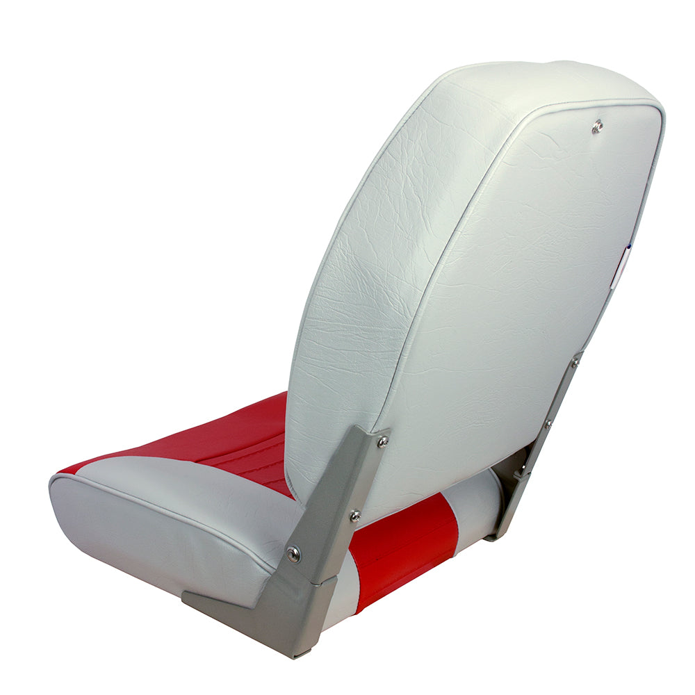 Springfield High Back MultiColor Folding Seat  RedGrey 1040665