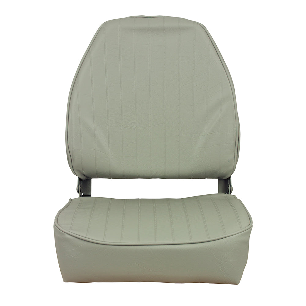 Springfield High Back Folding Seat  Grey 1040643