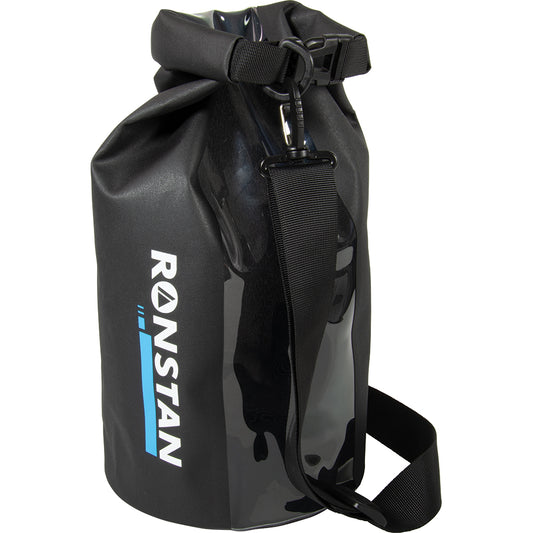 Ronstan Dry Roll Top  10L Bag  Black wWindow RF4012