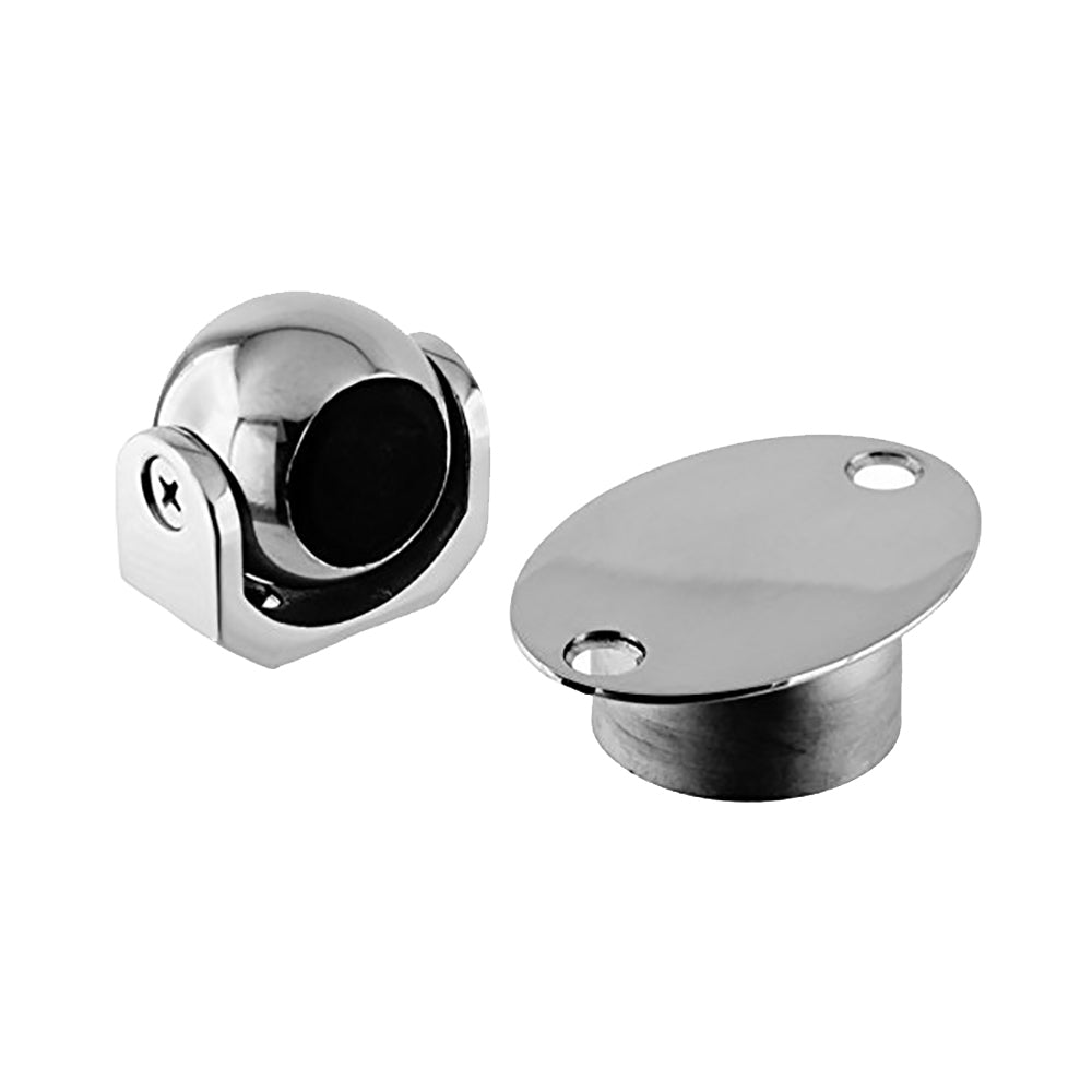 Southco Flush Magnetic Door  Window Holder  316 Stainless Steel M57A43618